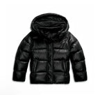 Women's Hooded Puffer Jacket | Quilted Padded Zip Up with Pockets