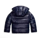 Women's Hooded Puffer Jacket | Quilted Padded Zip Up with Pockets