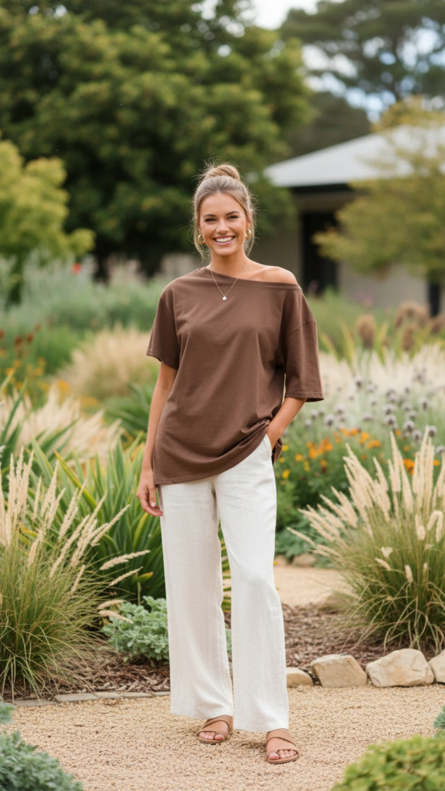 Asymmetrical Off Shoulder Summer Top