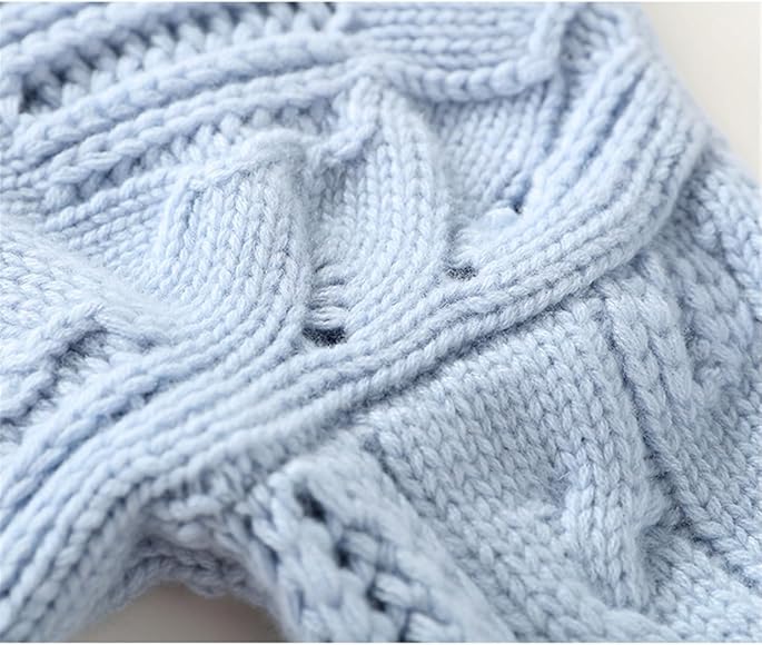 Women's Blue Longline Knit Jumper