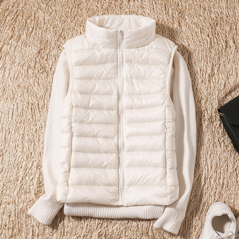 Women's Lightweight Padded Zip Up Gilet