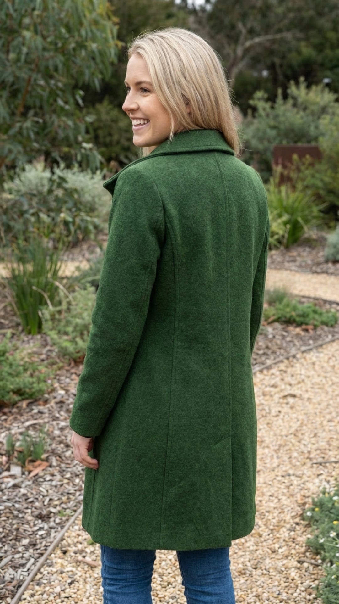 Women’s Button-Up Long Coat