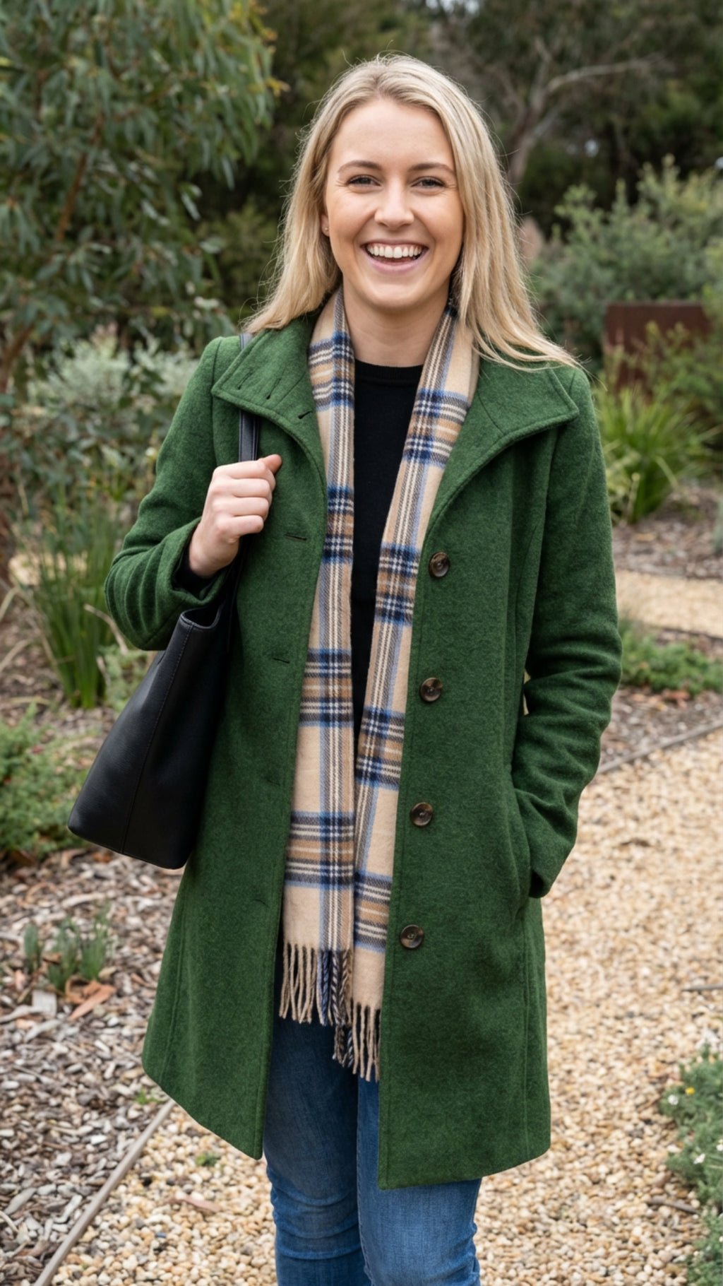 Women’s Button-Up Long Coat