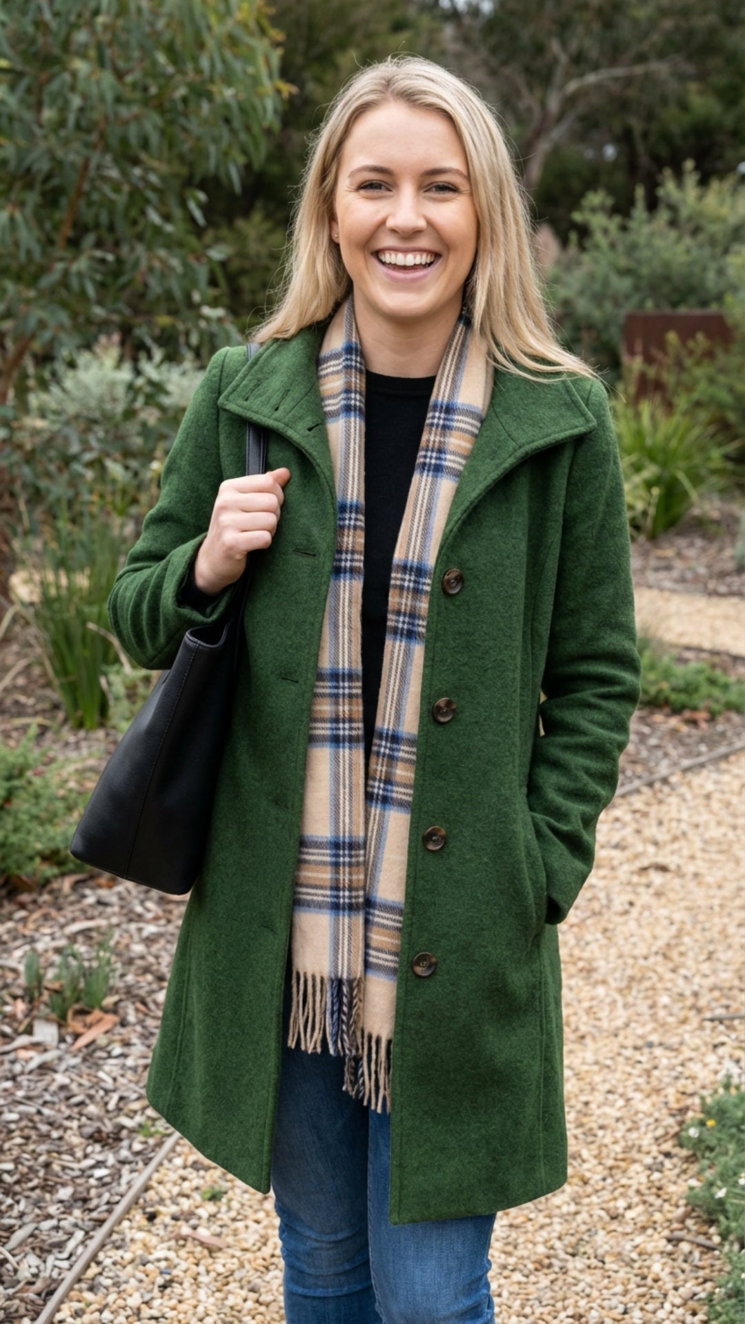 Women’s Button-Up Long Coat