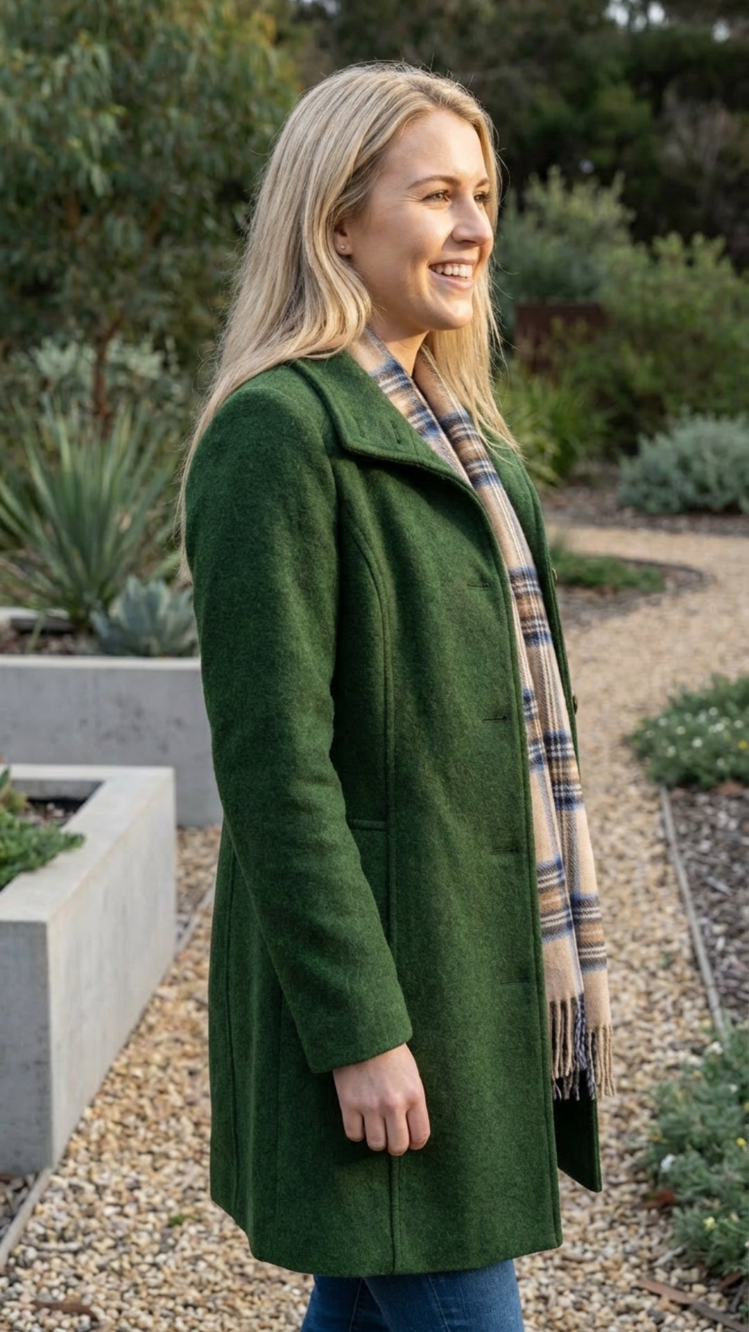 Women’s Button-Up Long Coat