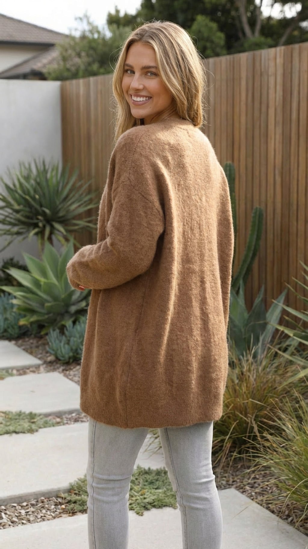 Women’s Long Oversized Knit Cardigan