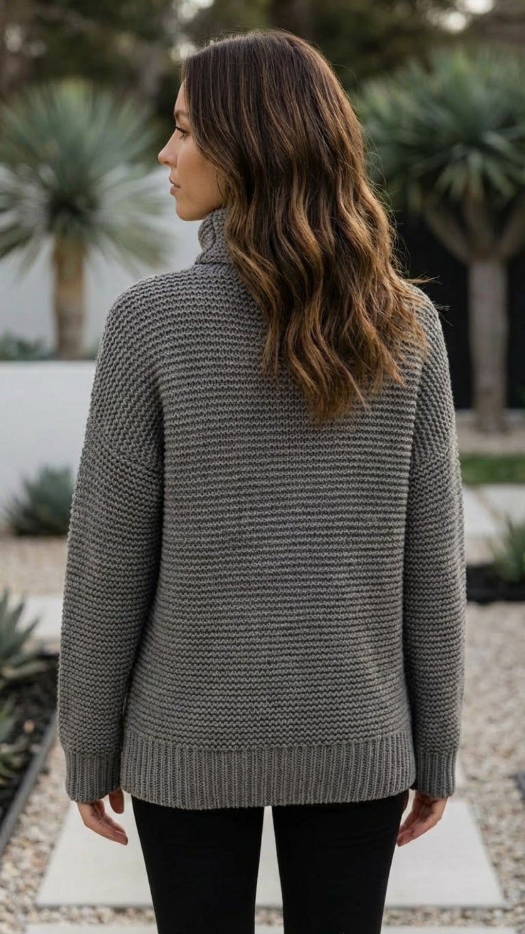 Women’s Knitted Turtleneck Sweater
