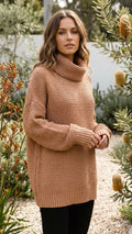 Women’s Knitted Turtleneck Sweater