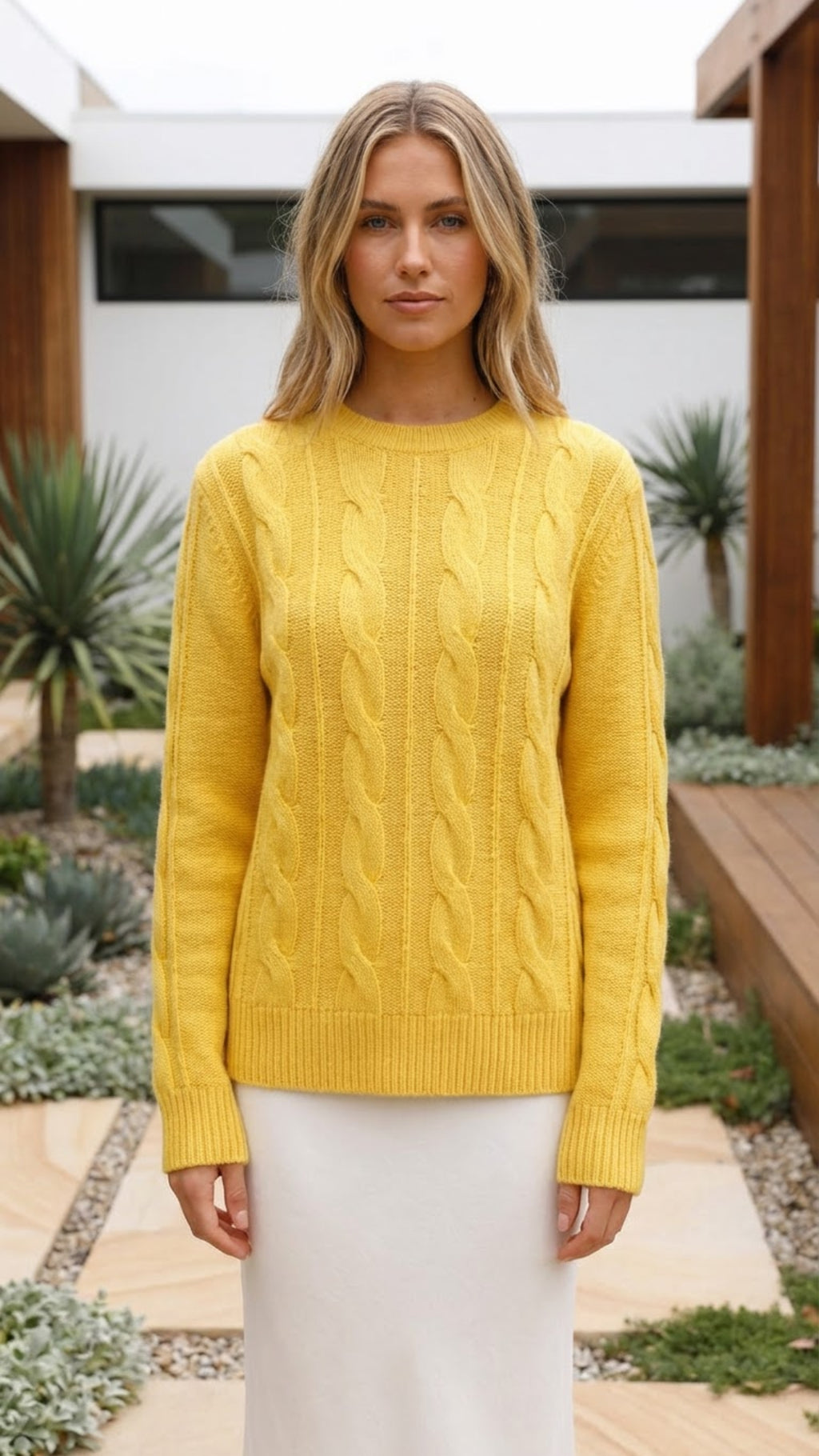Women's Autumn Crew Neck Knit Sweater