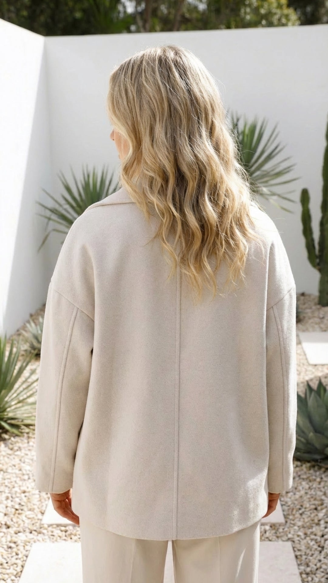 Women's Autumn Double-Breasted Cropped Jacket