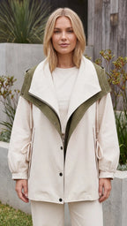Women's Hooded Windbreaker Jacket