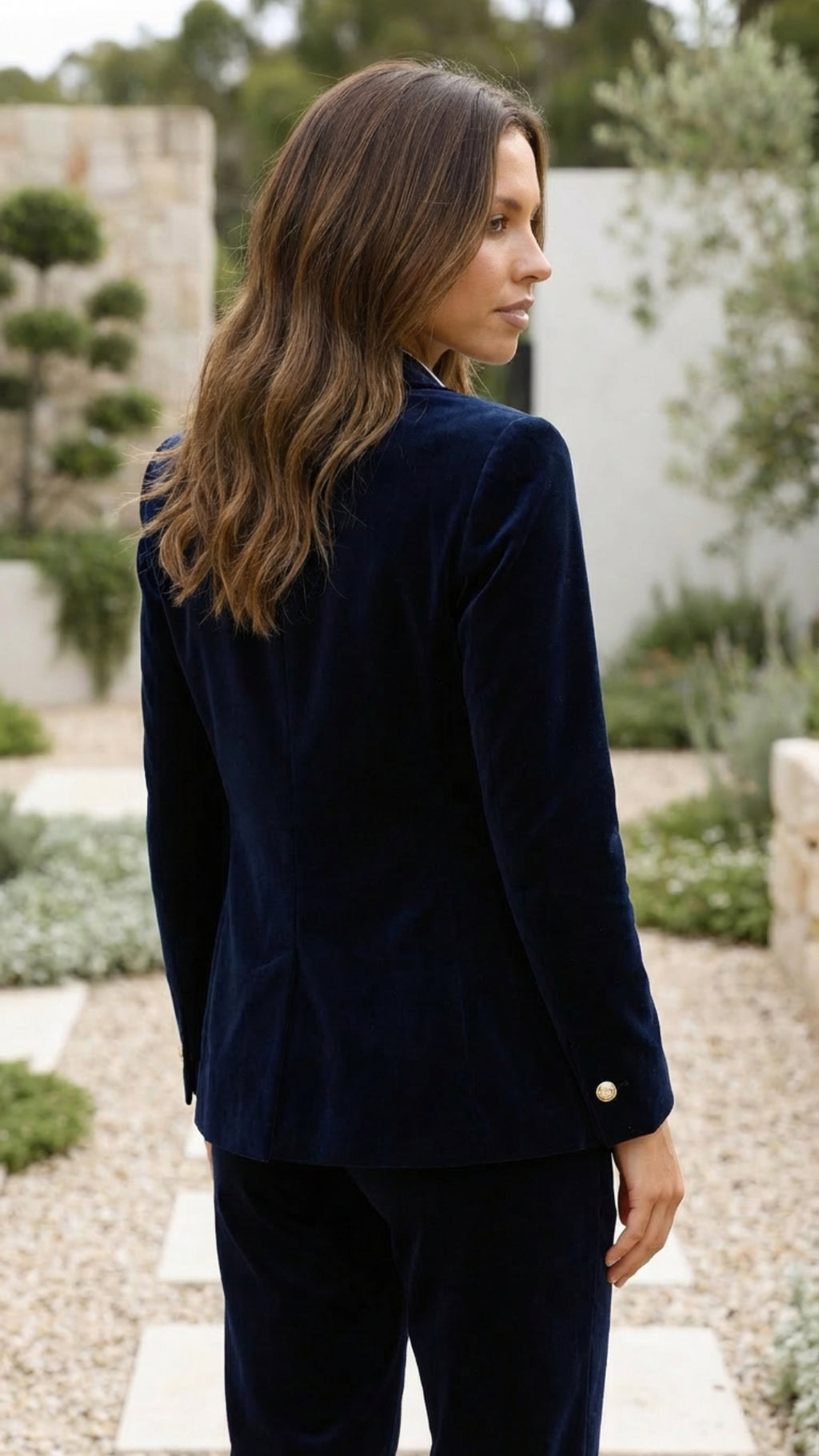 Women's Single Breasted Fitted Blazer