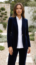 Women's Single Breasted Fitted Blazer