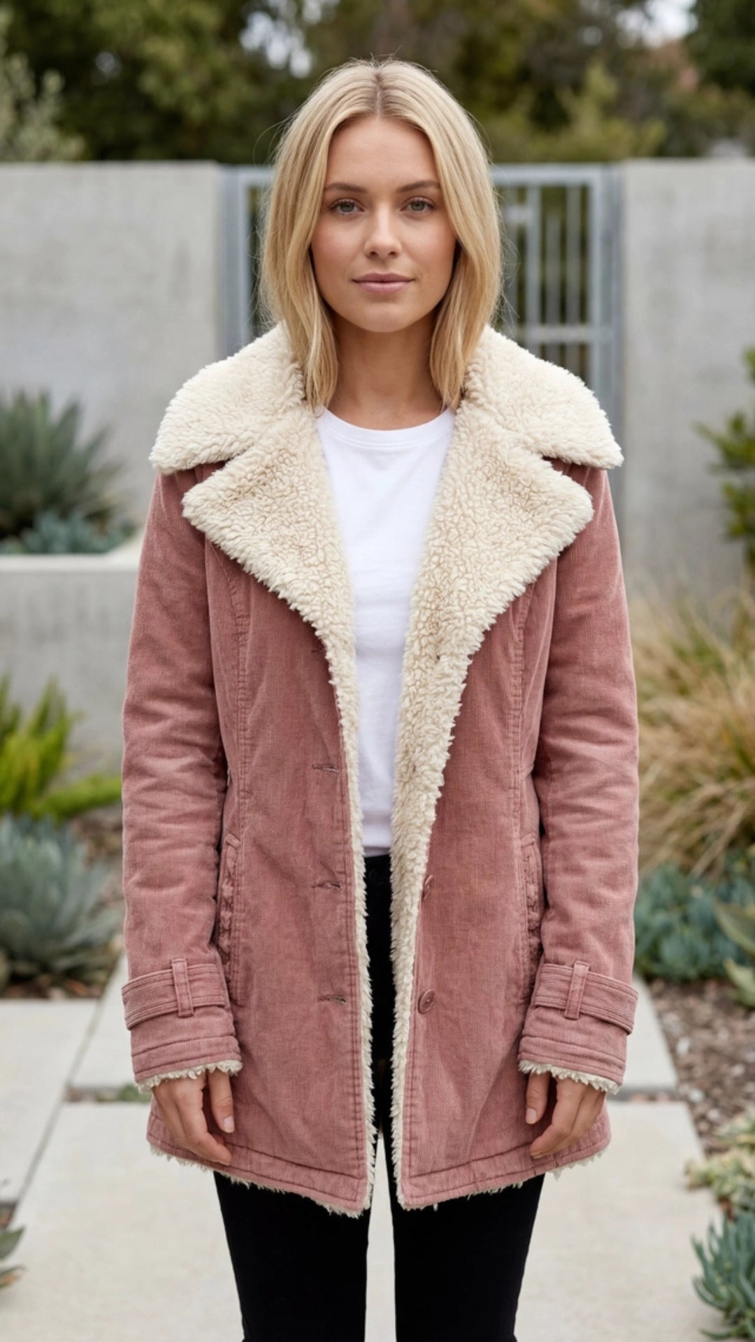 Women’s Sherpa Lined Winter Coat