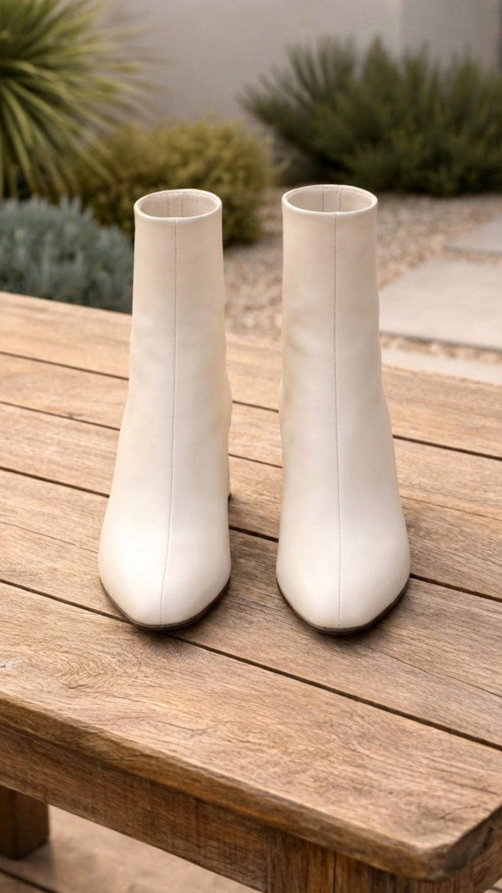 Women’s Square-Toe Heeled Ankle Boots