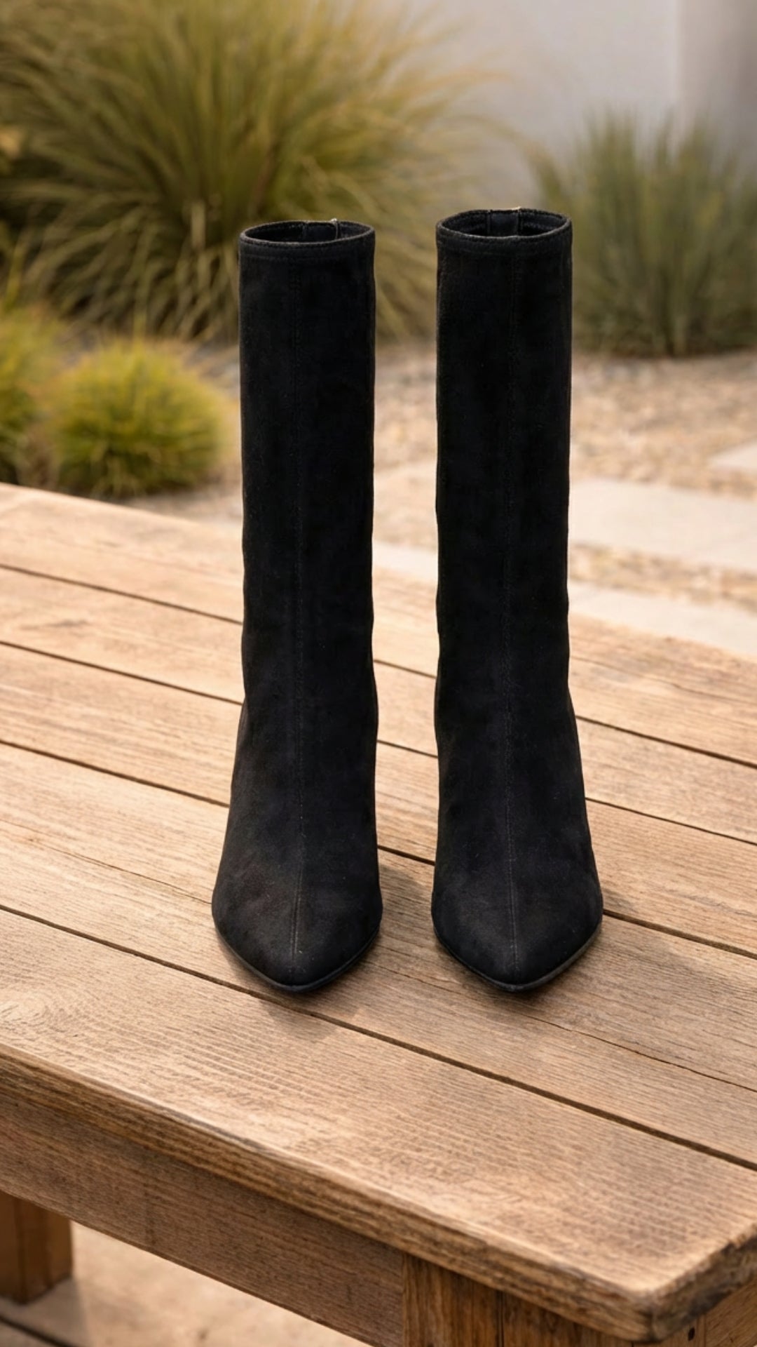 Women's Heeled Knee High Boots