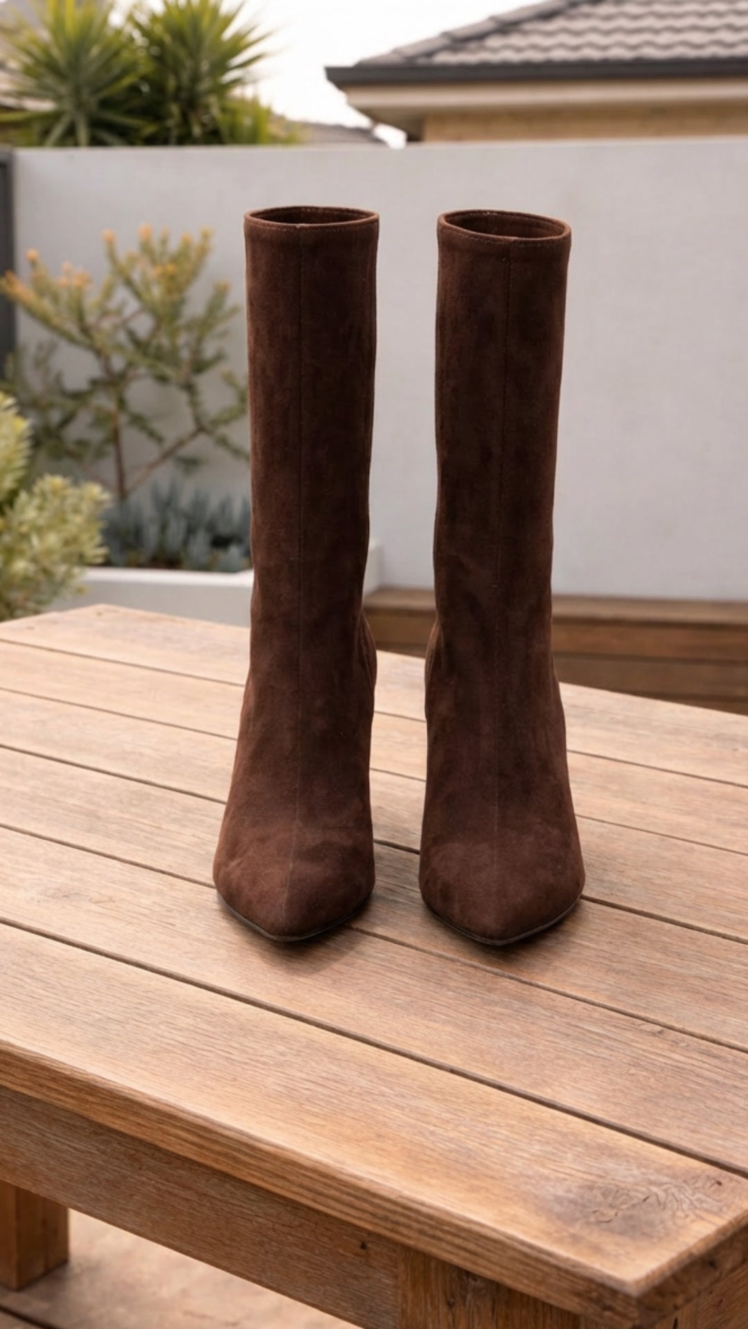 Women's Heeled Knee High Boots