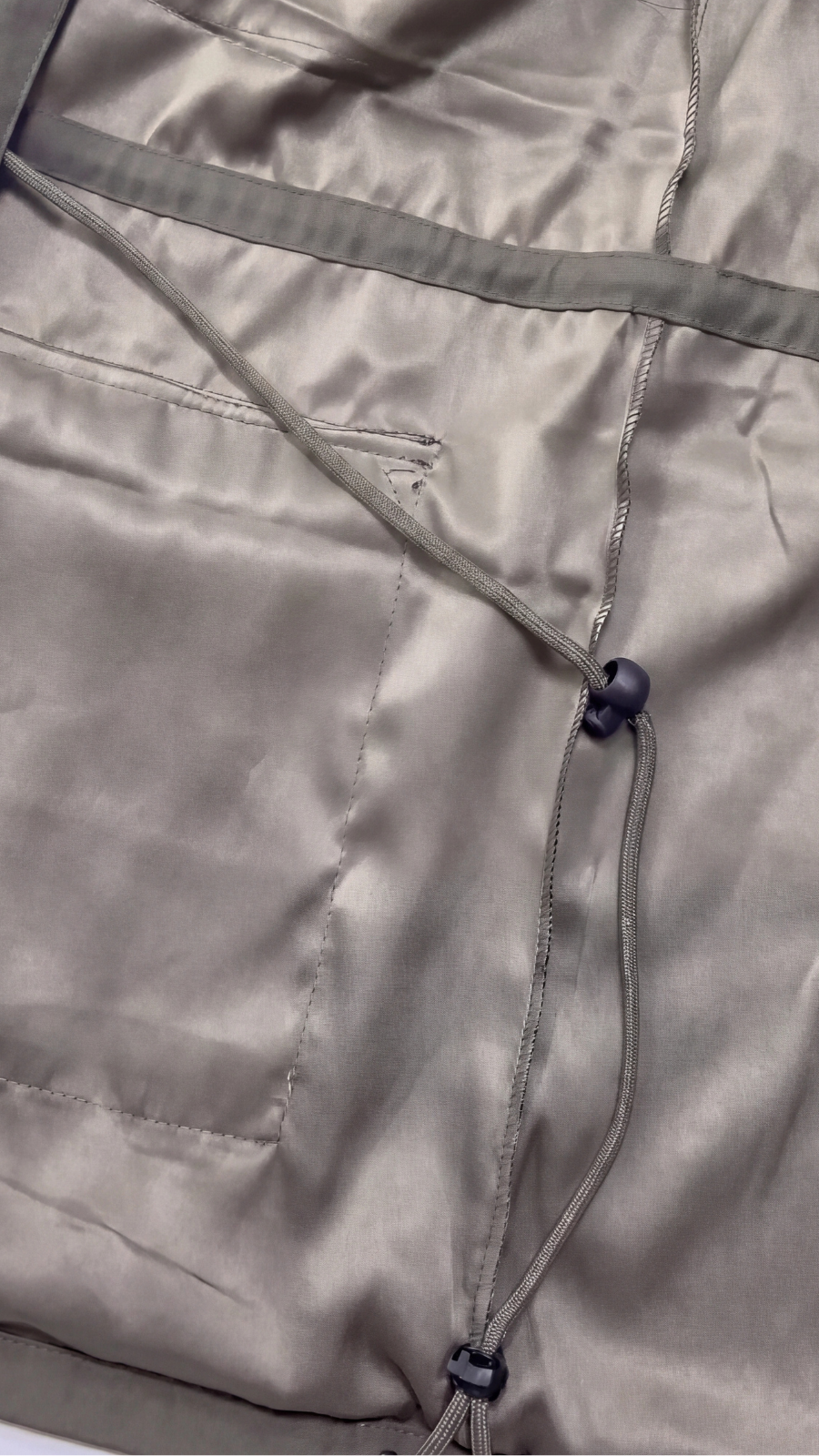 Women's Lightweight Zip Up Utility Cargo Jacket With Adjustable Waist