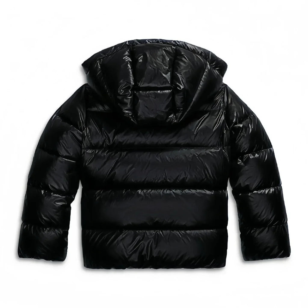 Women's Hooded Puffer Jacket | Quilted Padded Zip Up with Pockets