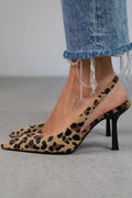 Women's Animal Print Court Heels 1