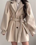 Women's Belted Trench Coat 1