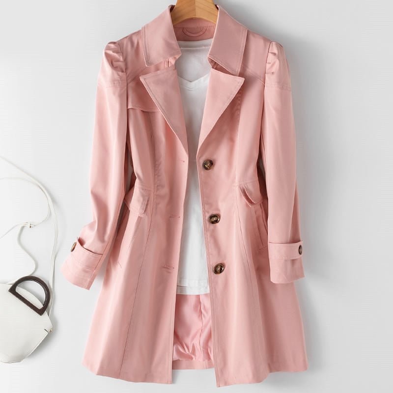 Women's Belted Trench Coat 3