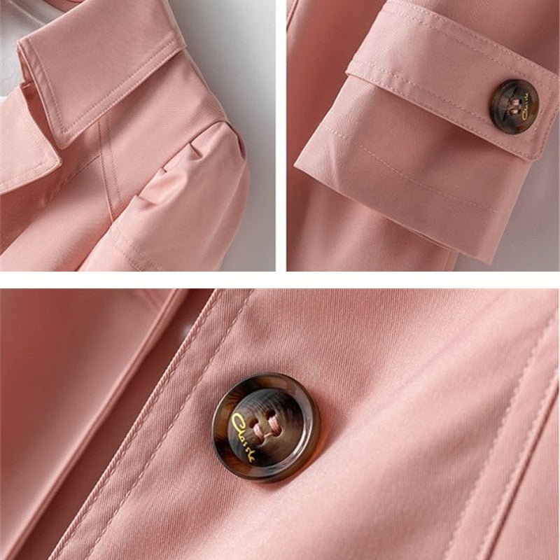 Women's Belted Trench Coat 4
