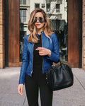 Women's Biker Jacket 1