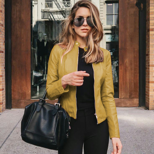 Women's Biker Jacket 4