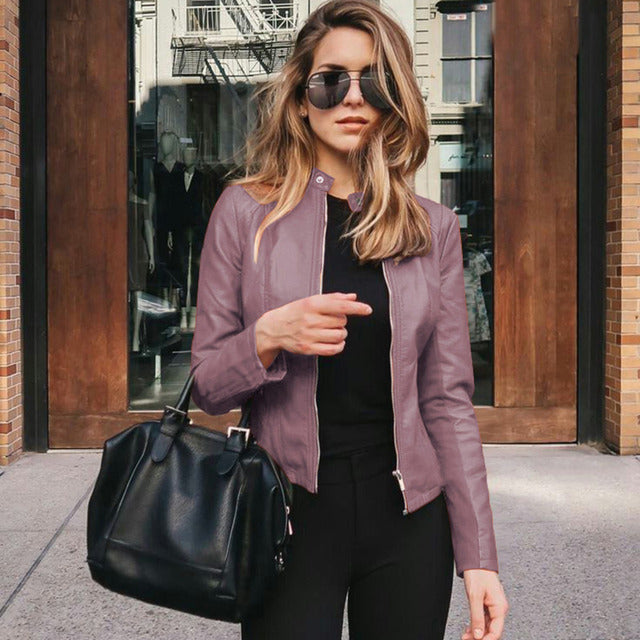 Women's Biker Jacket 7