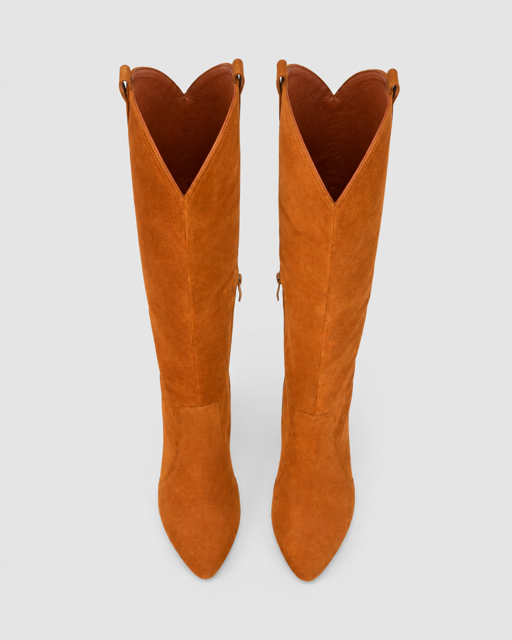 Women's Knee High Pointed Toe Comfort Boots | Stacked Heel