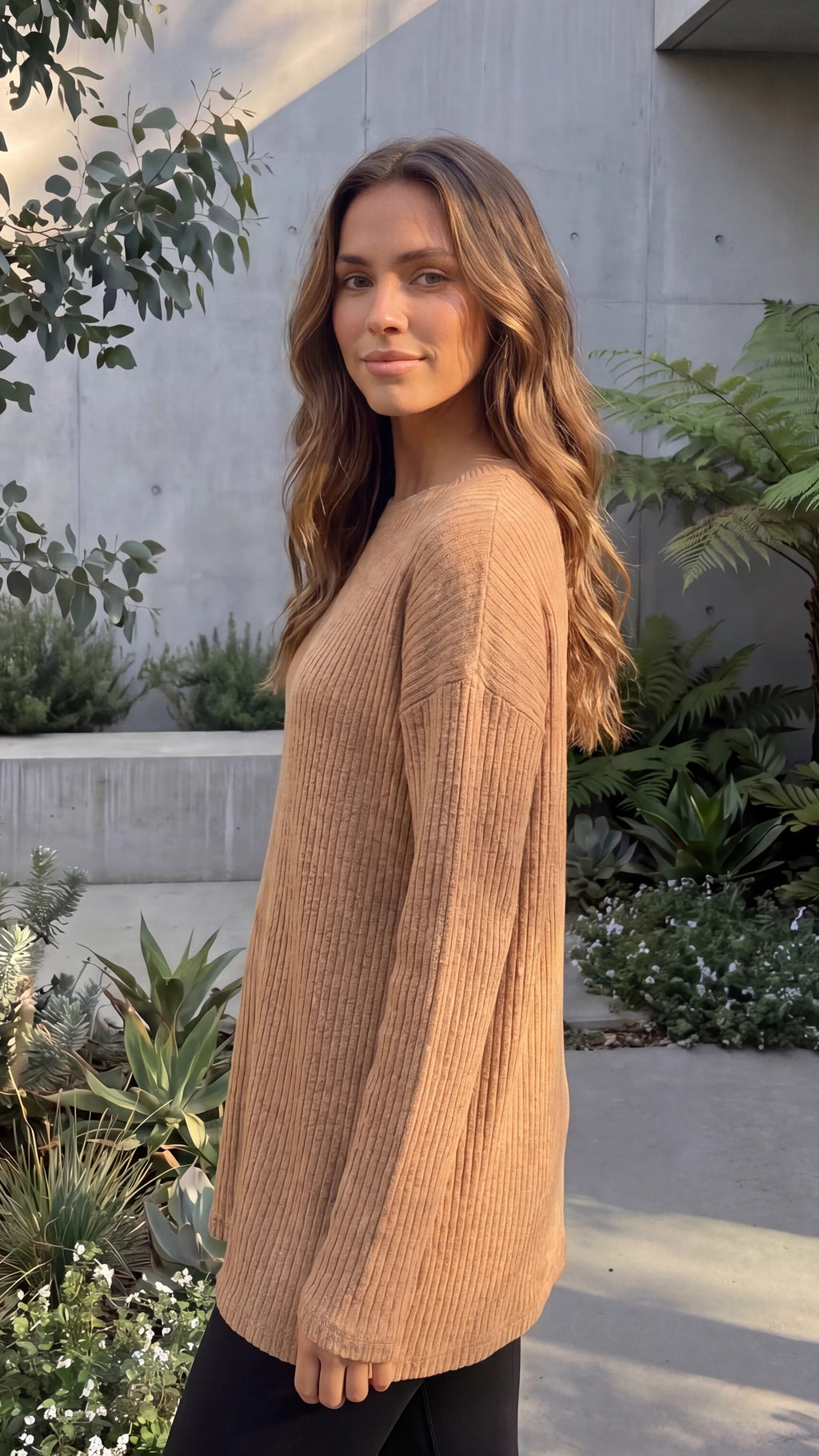 Women's Crew Neck Knit Jumper 2