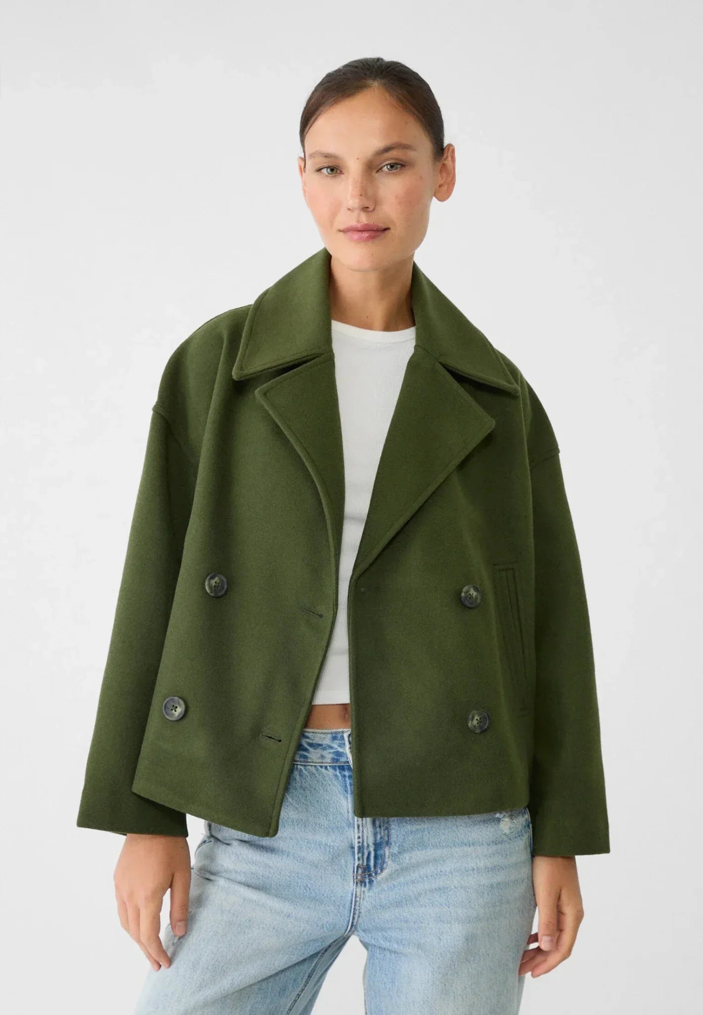 Women's Double-Breasted Jacket 11