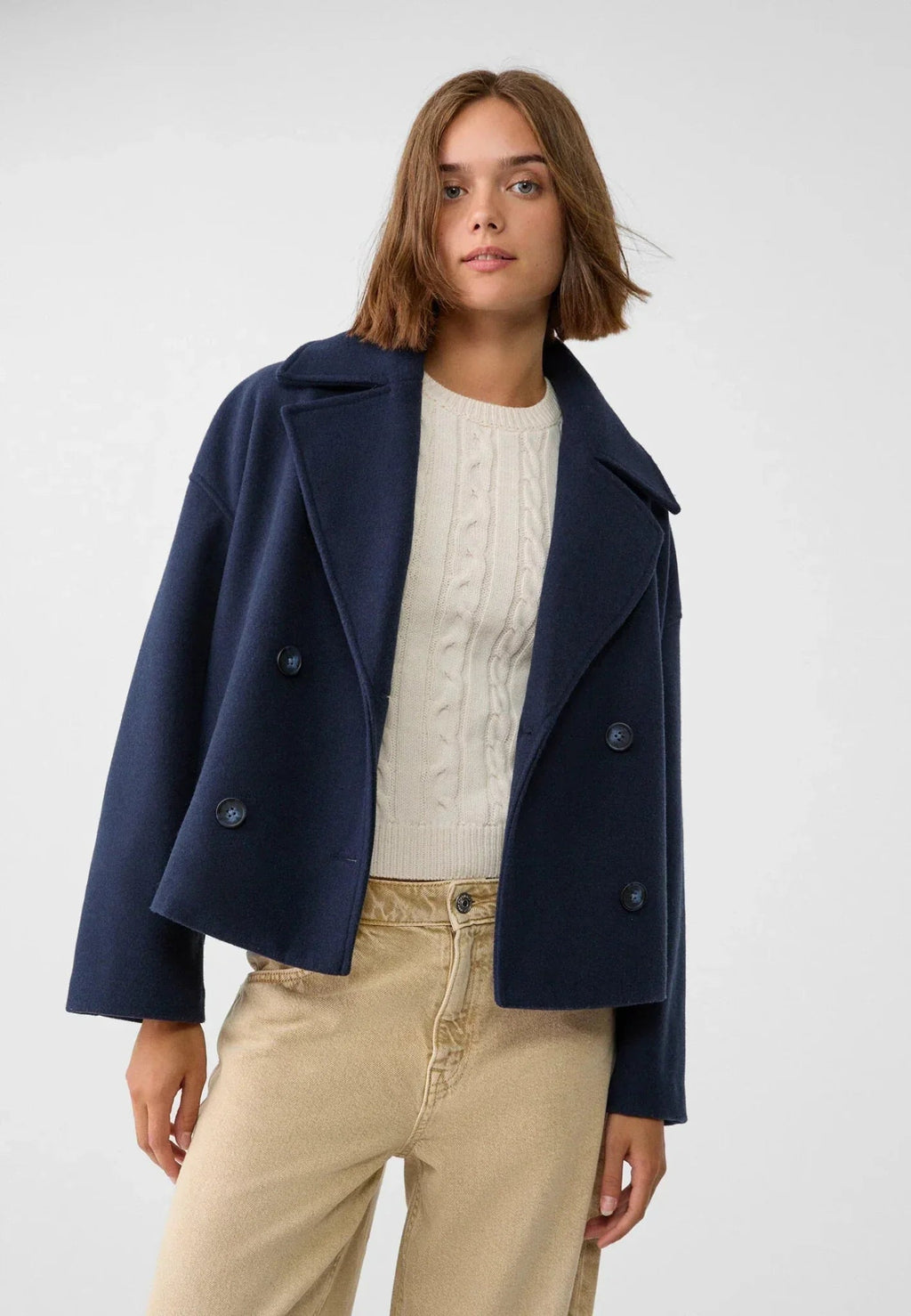Women's Double-Breasted Jacket 13