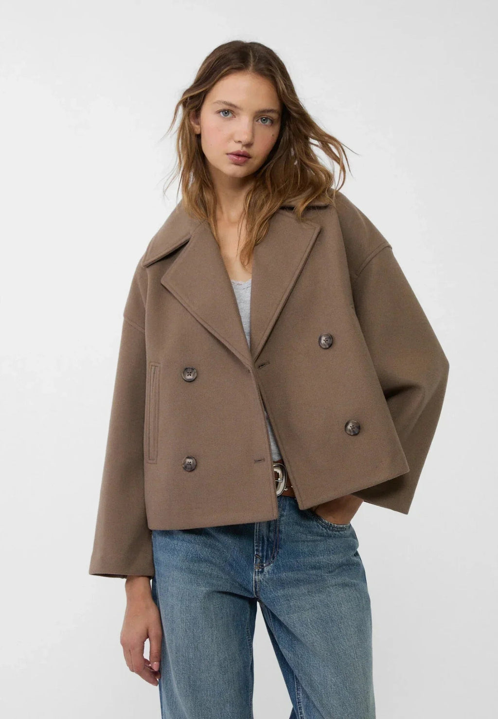 Women's Double-Breasted Jacket 19