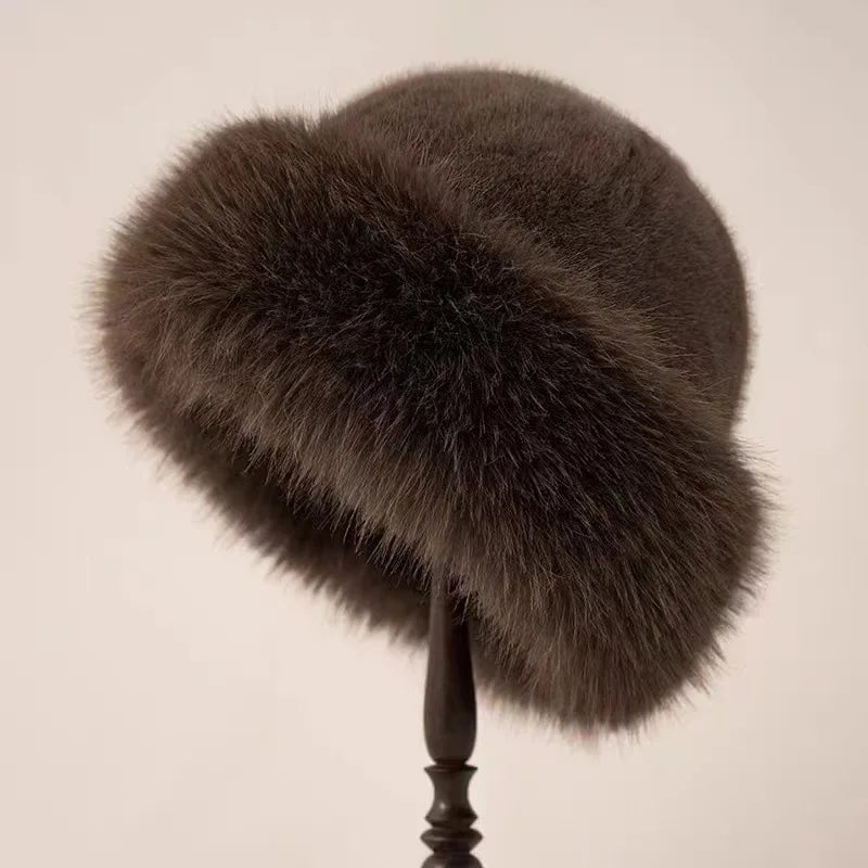 Women's Faux Fur Hat 2