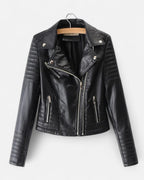 Women's Faux Leather Jacket 1