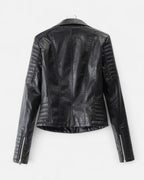 Women's Faux Leather Jacket 2
