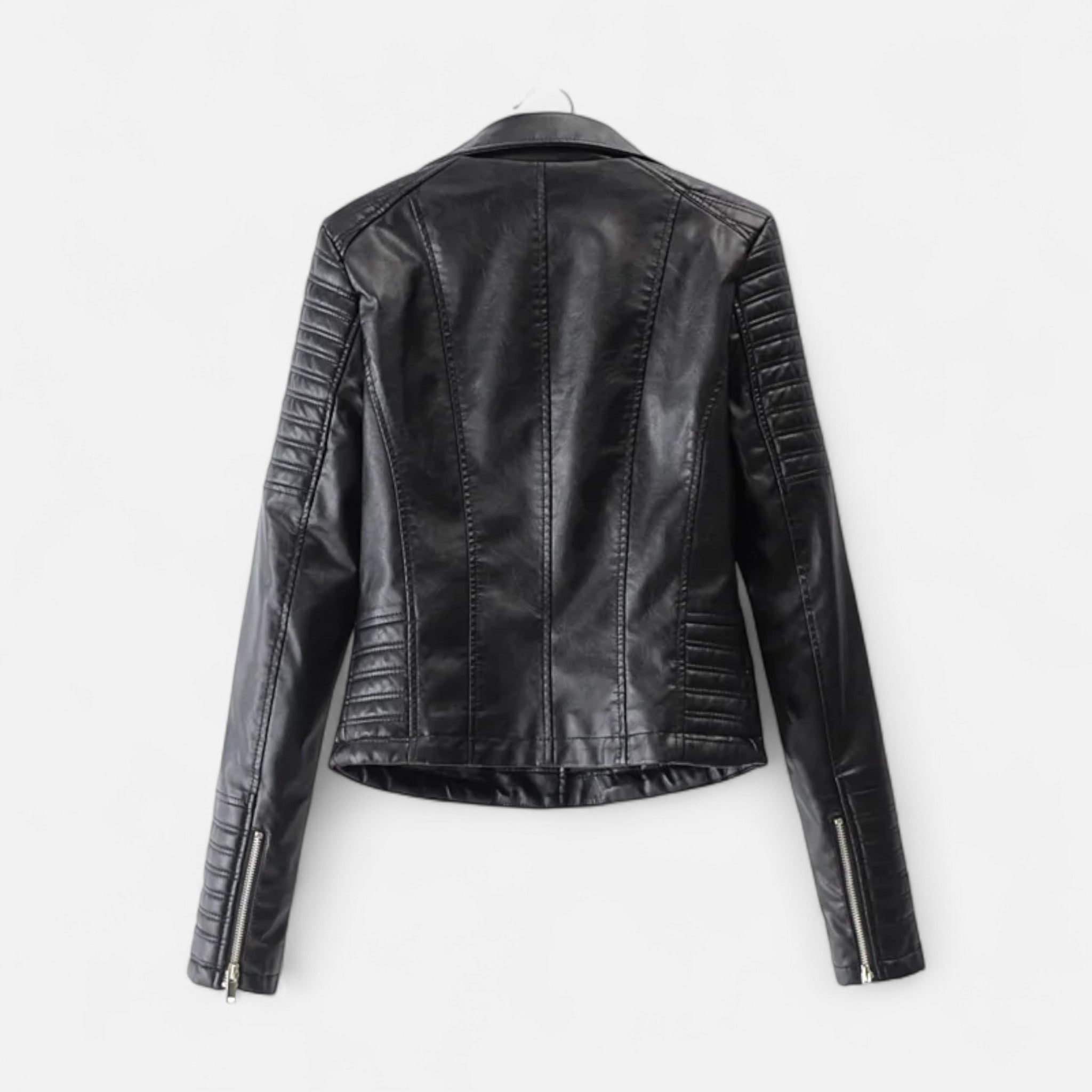 Women's Faux Leather Jacket 2