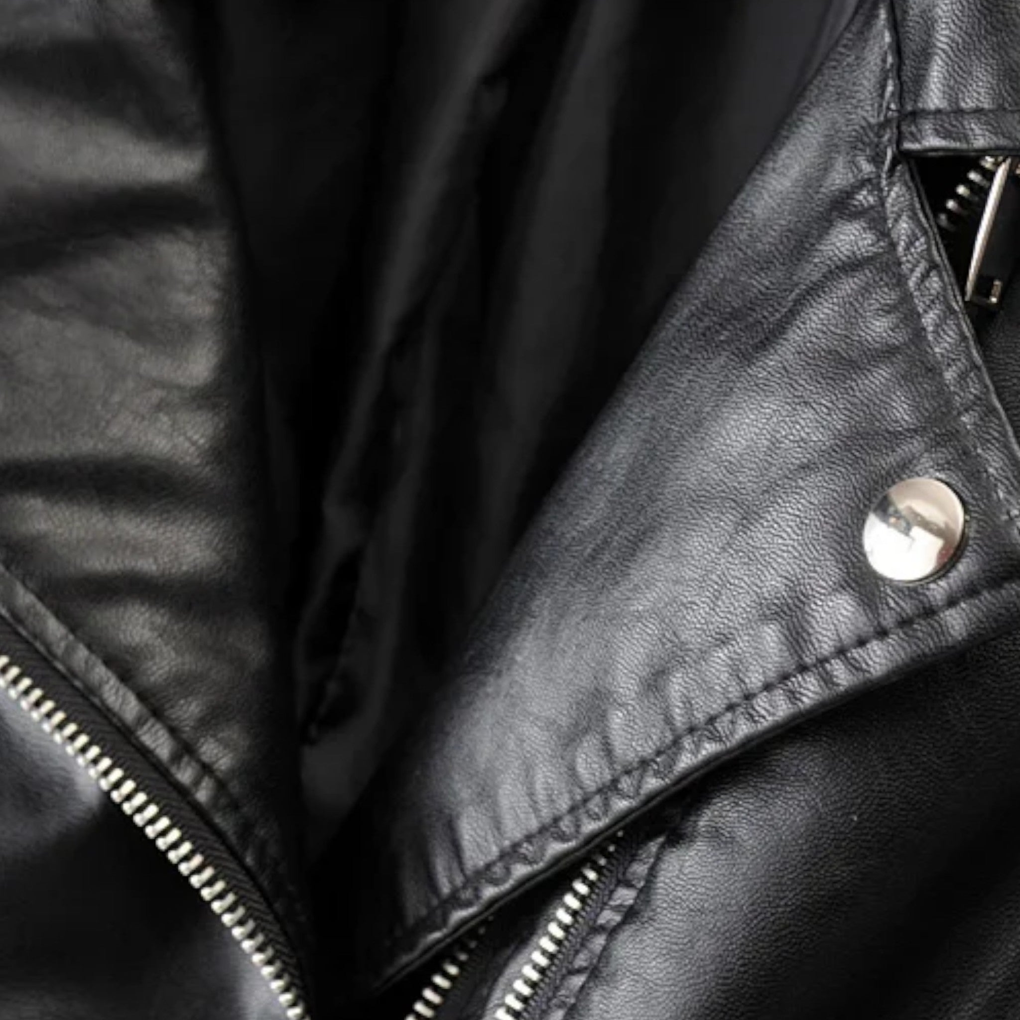 Women's Faux Leather Jacket 3