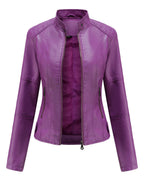 Women's Faux Leather Jacket 5