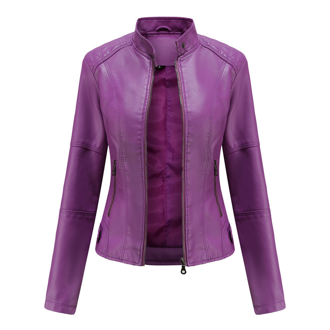 Women's Faux Leather Jacket 5