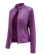 Women's Faux Leather Jacket 6