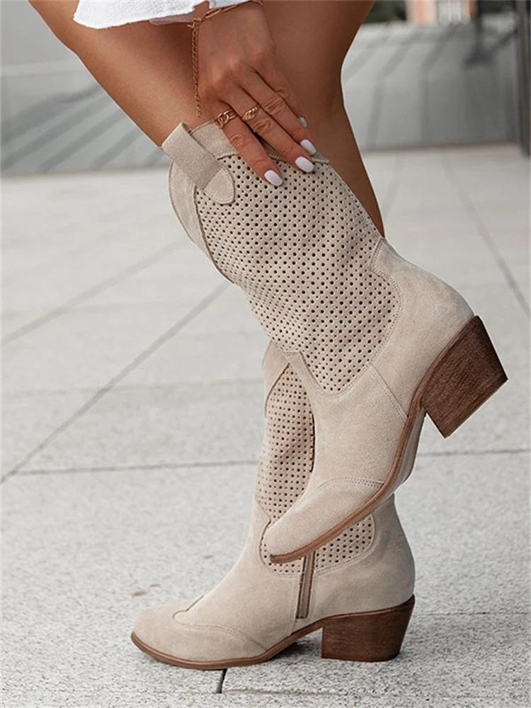 Women's Heeled Western Cowgirl Boots