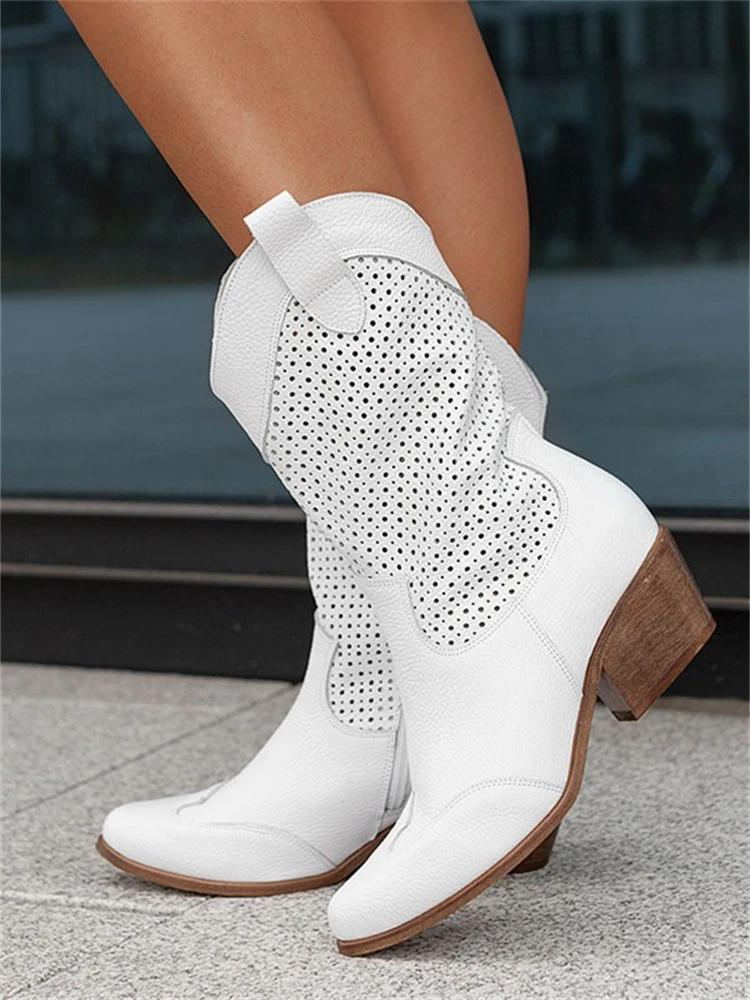 Women's Heeled Western Cowgirl Boots