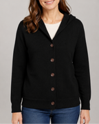 Women's Soft Knit Button Up Relaxed Fit Cardigan