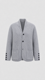 Women's Knit Cardigan | Button Front Relaxed Fit with Pockets