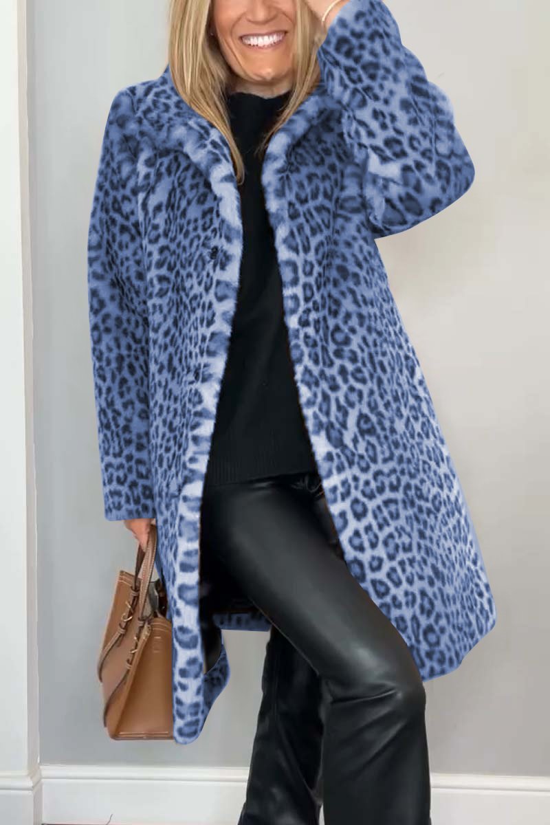 Women's Leopard Coat 6