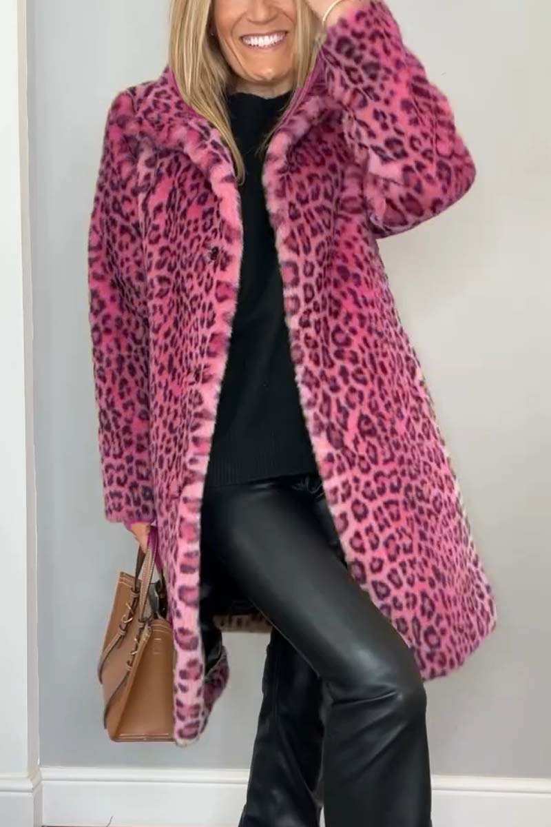 Women's Leopard Coat 7