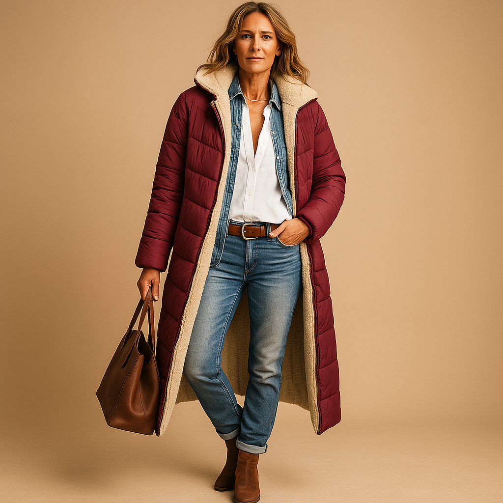 Women's Long Winter Coat 6